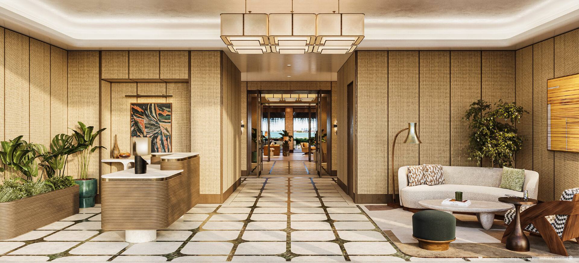 Lobby and reception