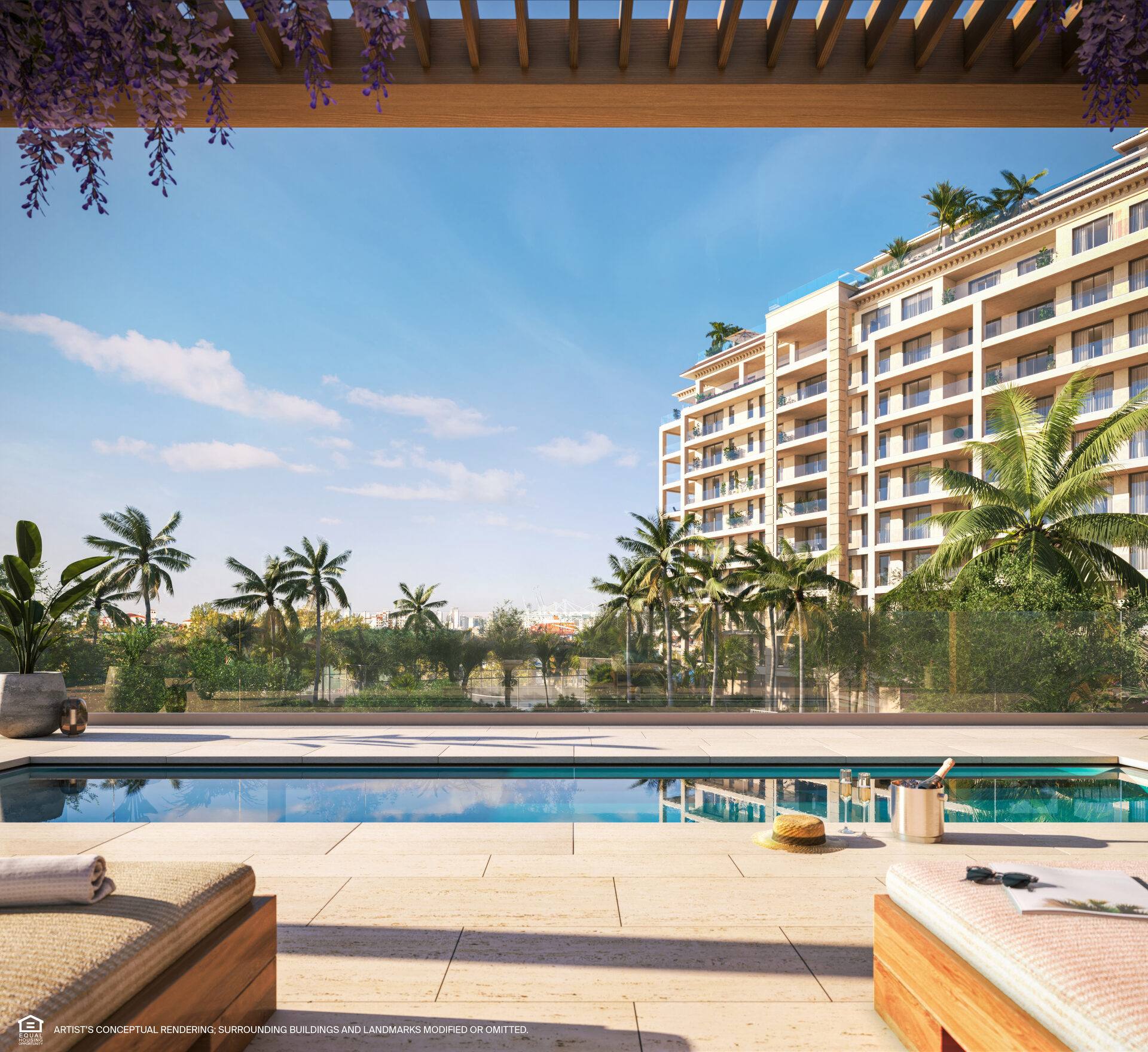 Private cabanas